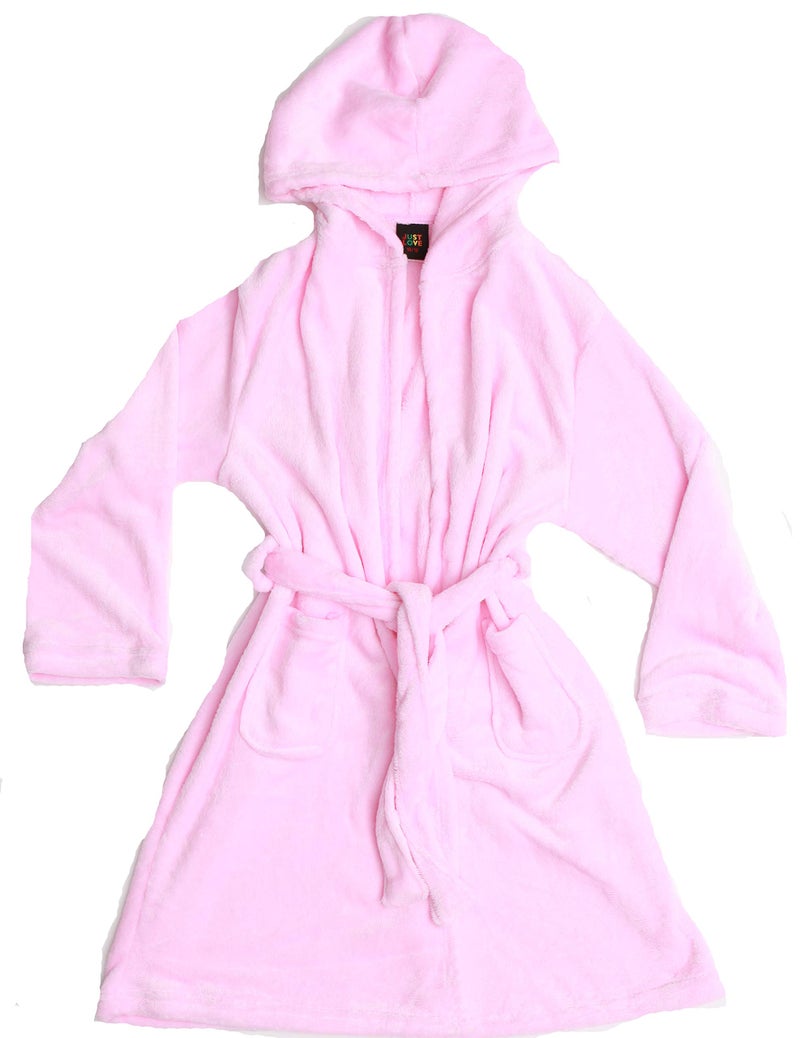 Just Love Velour Solid Robes for Girls 75604-PNK-10-12